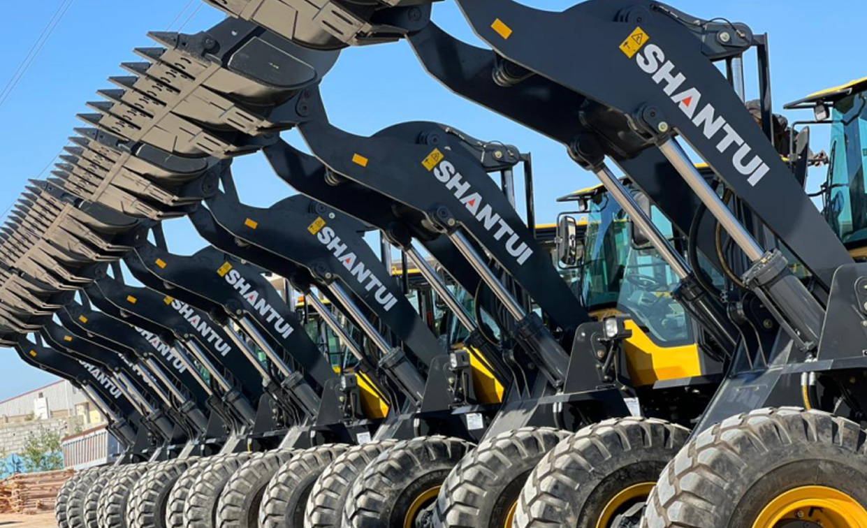 Shantui Equipment participa en la reconstrucción de infraestructuras de posguerra en Libia